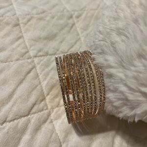 Australian  Crystal Cuff Bracelet